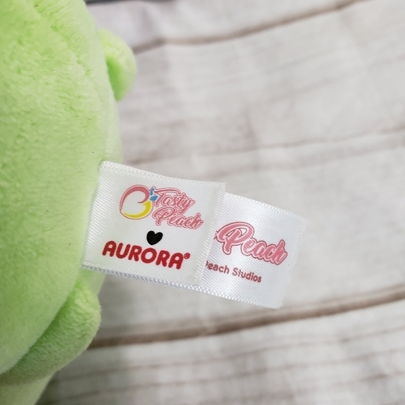 Aurora Tasty Peach Studios 8 Inch Green Pistachio Cat Meowchi Plush Kawaii 2022 - Picture 6 of 10